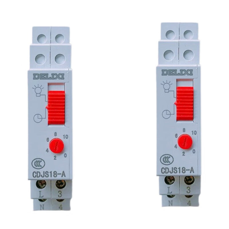 DELIXI ELECTRIC Time Relay CDJS18-A AC24V 1-10min