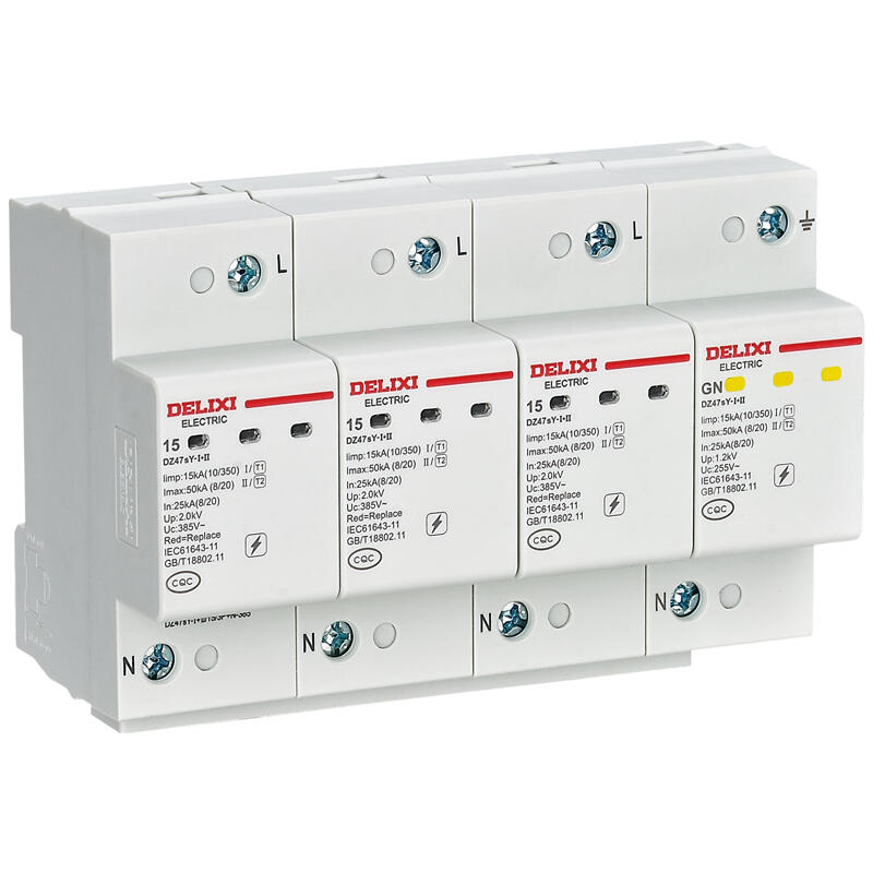 Delixi DZ47SY-I+II Surge Protector 12.5kA 2P 385V