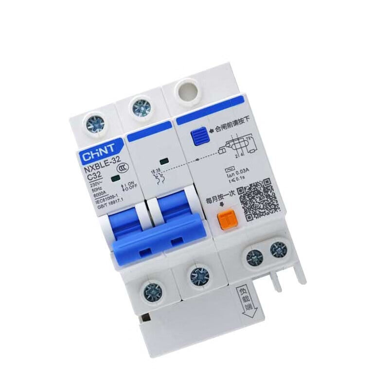 Chint NXBLE 16A 2P Air Switch with Leakage Protection