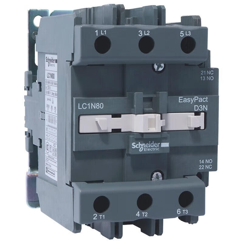Schneider Electric LC1N80M5N 3-Pole Contactor for Industrial Use