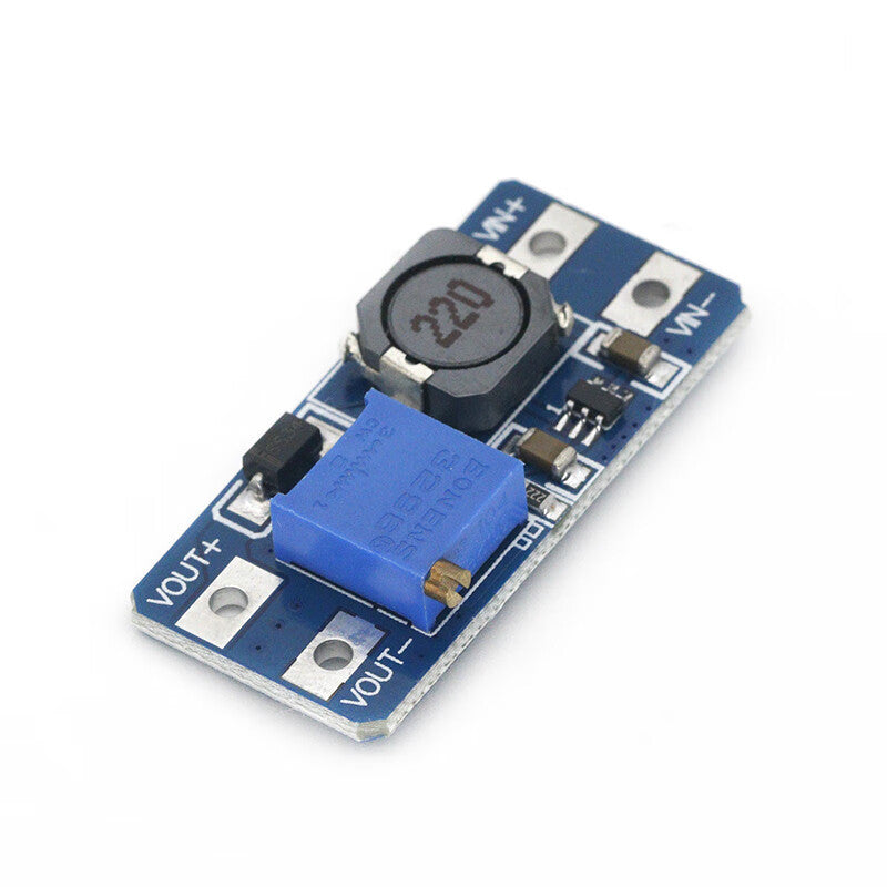 Ouhuayuan MT3608 DC-DC Boost Module 2A Boost Board, 2-24V to 5/9/12/-28V Adjustable Power Supply Module