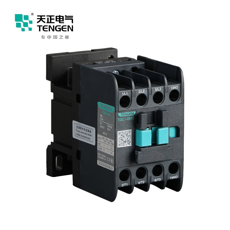 Tianzheng Electric TGC1 AC contactor TGC1-0911 380V 50Hz (Xiangyun 3.0) 339011300594