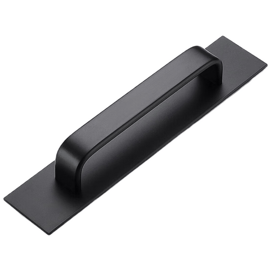 DUO-BLMLS2 - No-drill glass door handles, adhesive-backed surface-mounted sliding door handles, aluminum alloy door handles (2-pack)
