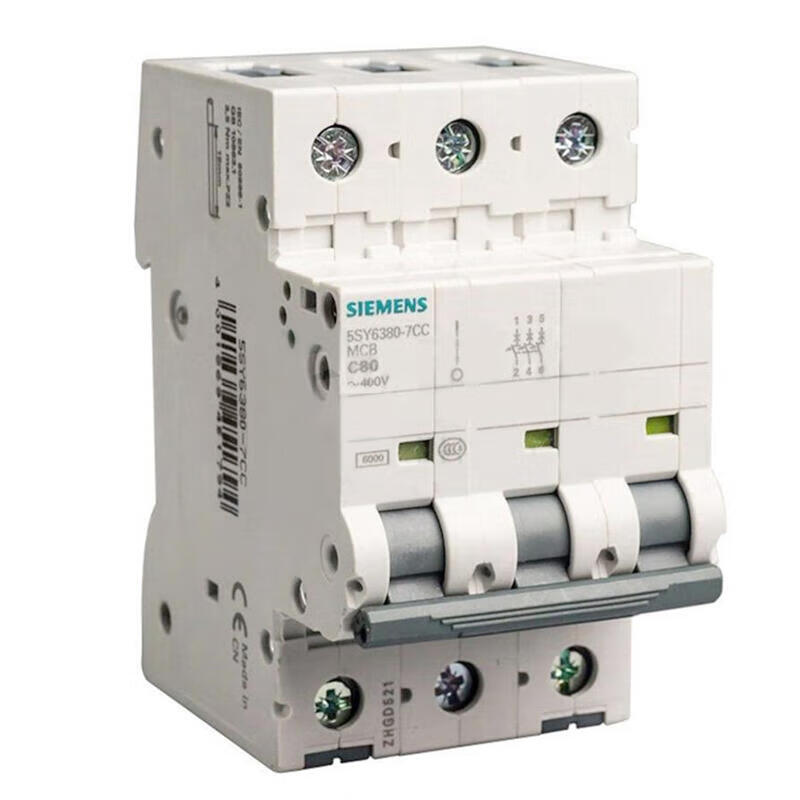 Siemens 5SY6 40A 3P D 6kA Miniature Circuit Breaker