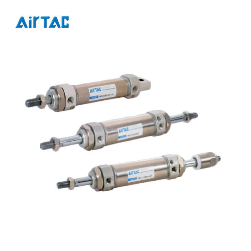 AirTAC Mini Cylinder (Double-axis, double-acting, adjustable stroke); MFJ25X100-10