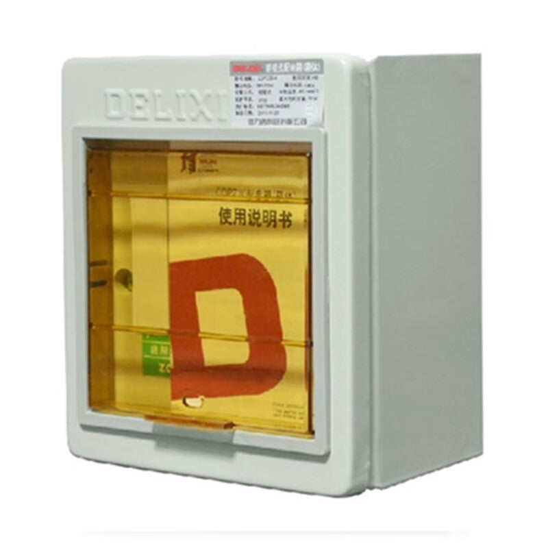 Delixi electrical circuit breaker distribution box lighting distribution box empty open box basic strong power box CDPZ30s-6M surface-mounted