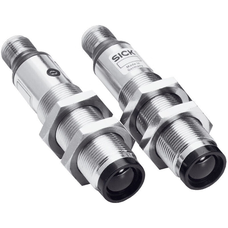 SICK cylindrical photoelectric sensor; VS/VE18-4P3240