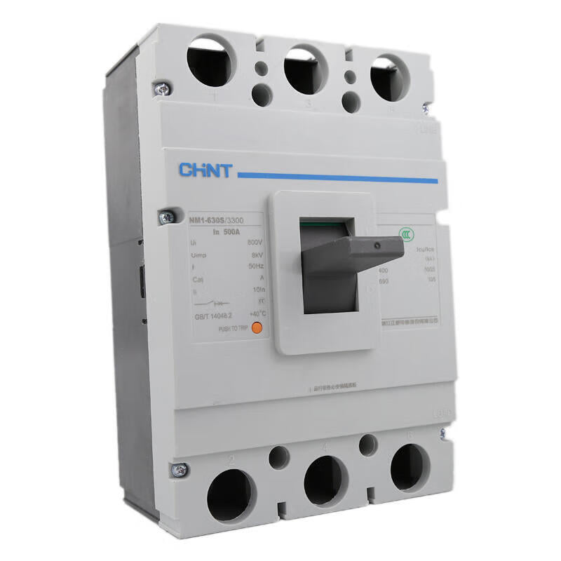 CHINT NM1-630S/3300 Molded Case Circuit Breaker - 500A