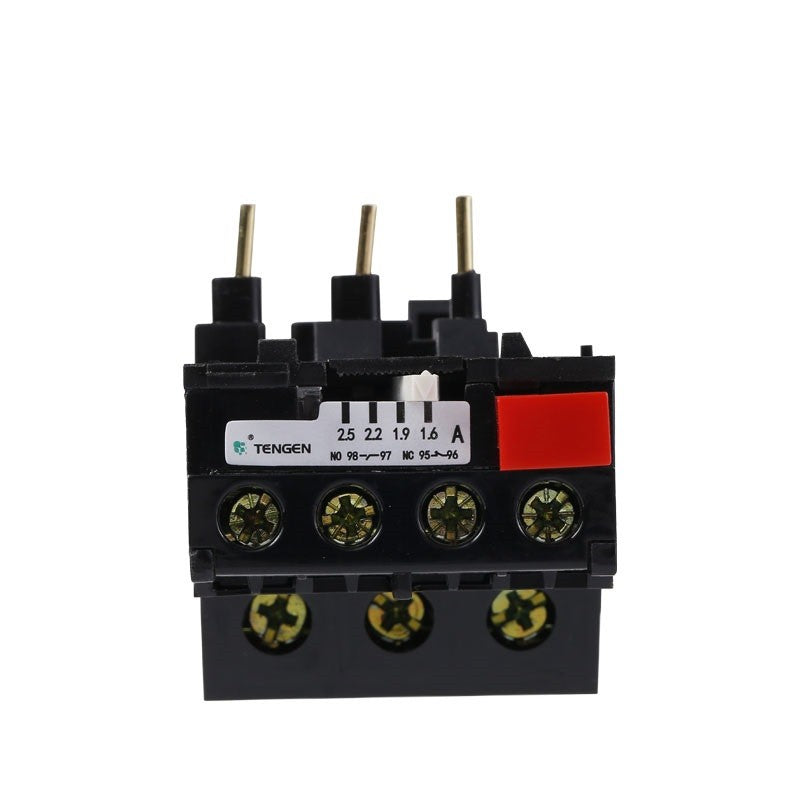 Tianzheng Electric TENGEN JRS1-25 2.5-4A thermal overload protector thermal relay 03030010164
