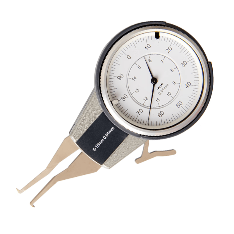Northwest Qinghai Qingda internal caliper gauge, internal caliper, internal groove diameter measurement graduation value 0.01mm 510-11-000/range 5-15mm