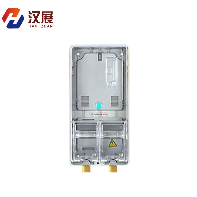 Hanzhan electric meter box ABS flame retardant material 1 household electric meter box shielding box transparent electric meter box State Grid transparent outdoor waterproof distribution box three 1 household State Grid type