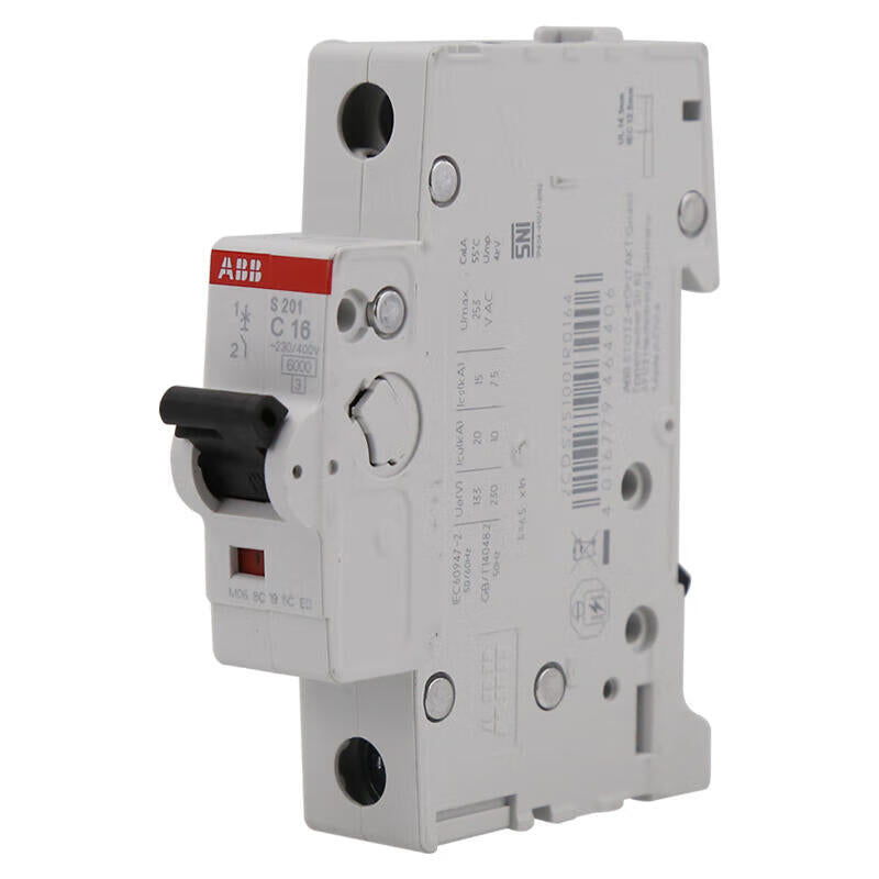 ABB S200 series miniature circuit breakers; S201-C16