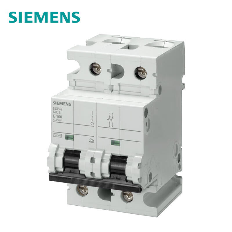 Siemens 80A 2P B Heavy-Duty Miniature Circuit Breaker 10kA