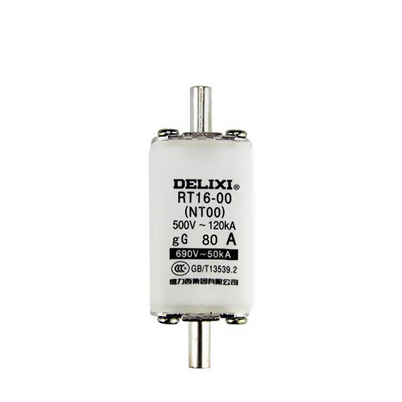Delixi electric knife type fuse RT16-00 type fuse body 80A RT1600T80