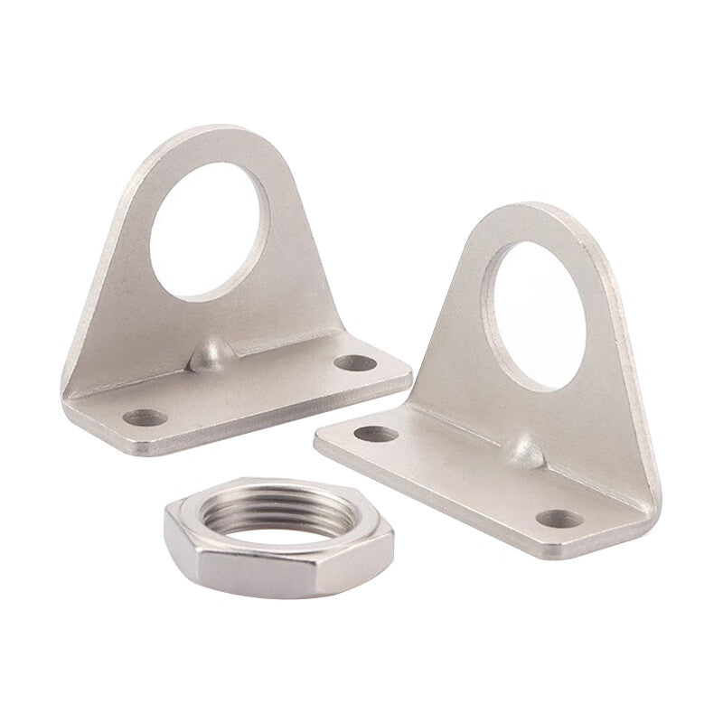 AirTAC stainless steel mini cylinder mounting accessories, foot bracket; F-MA32LB