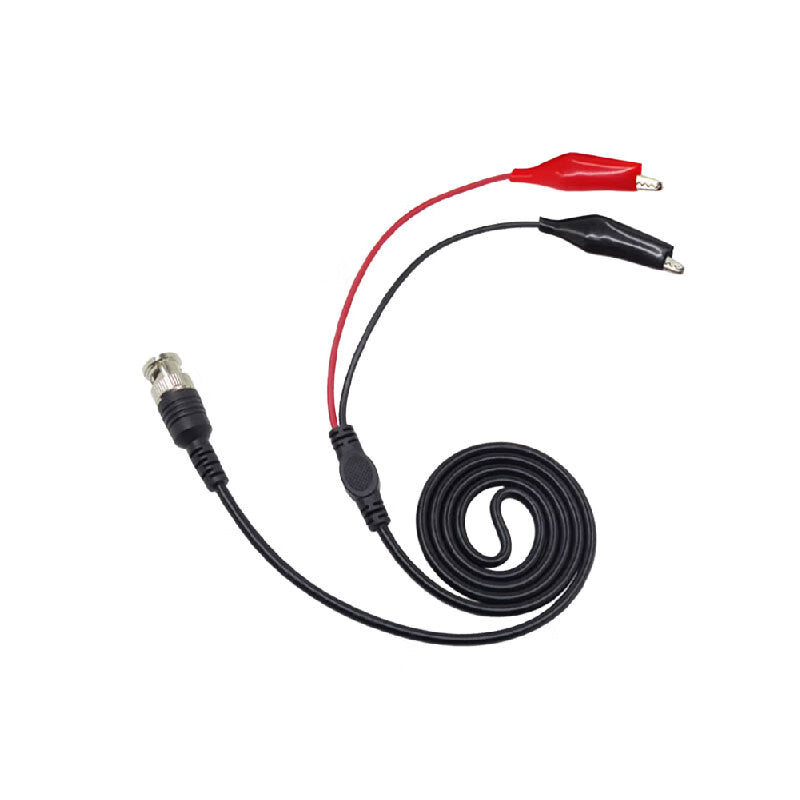 Primsys BNC Dual Clip Cable/Oscilloscope Probe/Signal Source Test Cable/BNC to Alligator Clip High Quality No. 3 Connector