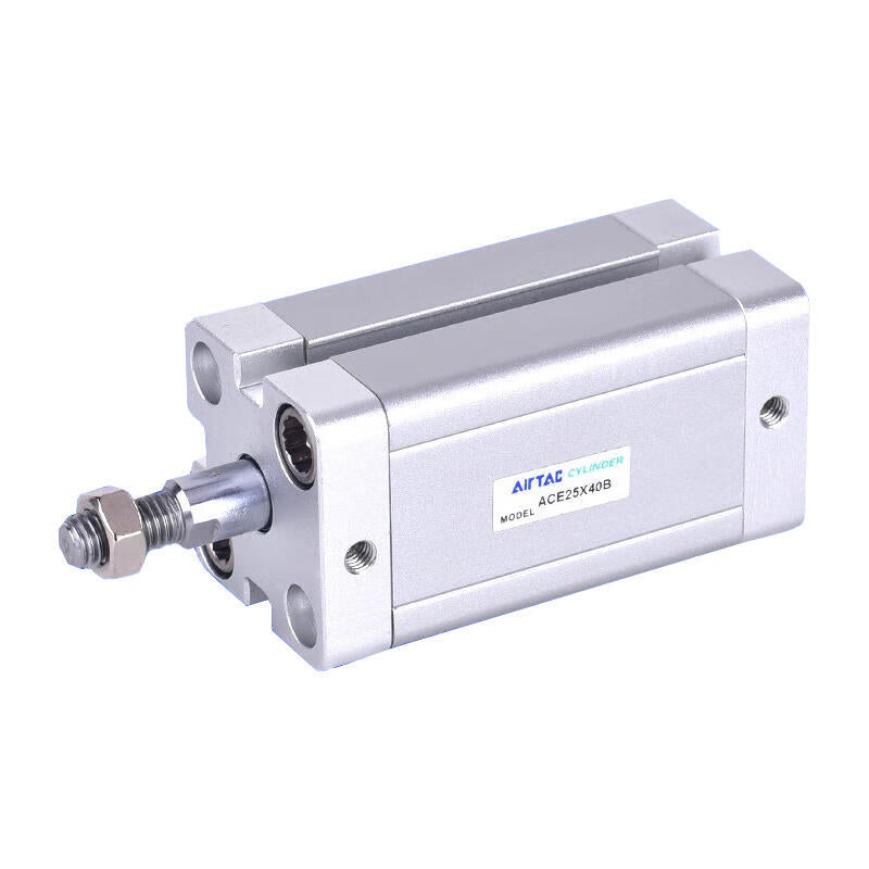 ACE25X100B AirTAC Compact Double Acting Cylinder with Threaded Rod