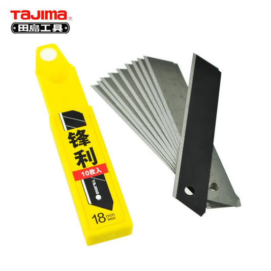 Tajima L-type replacement blade/utility knife, 100*18*0.5mm, 10 blades/tube; LB50F