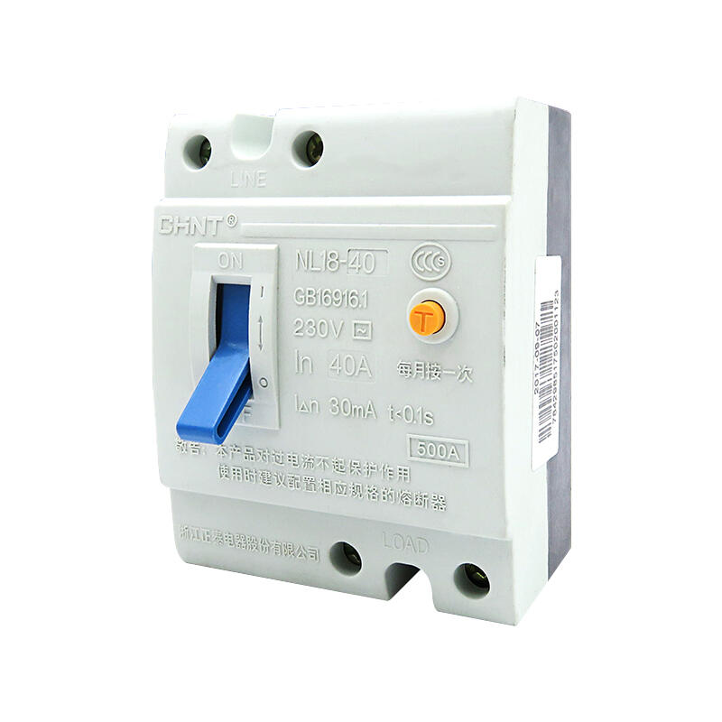 Chint NL18 leakage molded case circuit breaker; NL18-40 40A