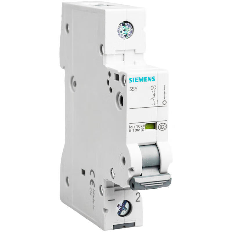Siemens miniature circuit breaker 25A 1P D 6kA; 5SY6 1P D25