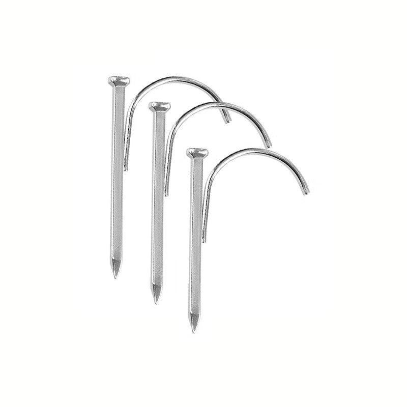 Steel Precast Pipe Hooks, Square Hooks, National Standard Quality Fixing Nails, Integrated Hooks [Jingcang] 4 points (30 pieces)