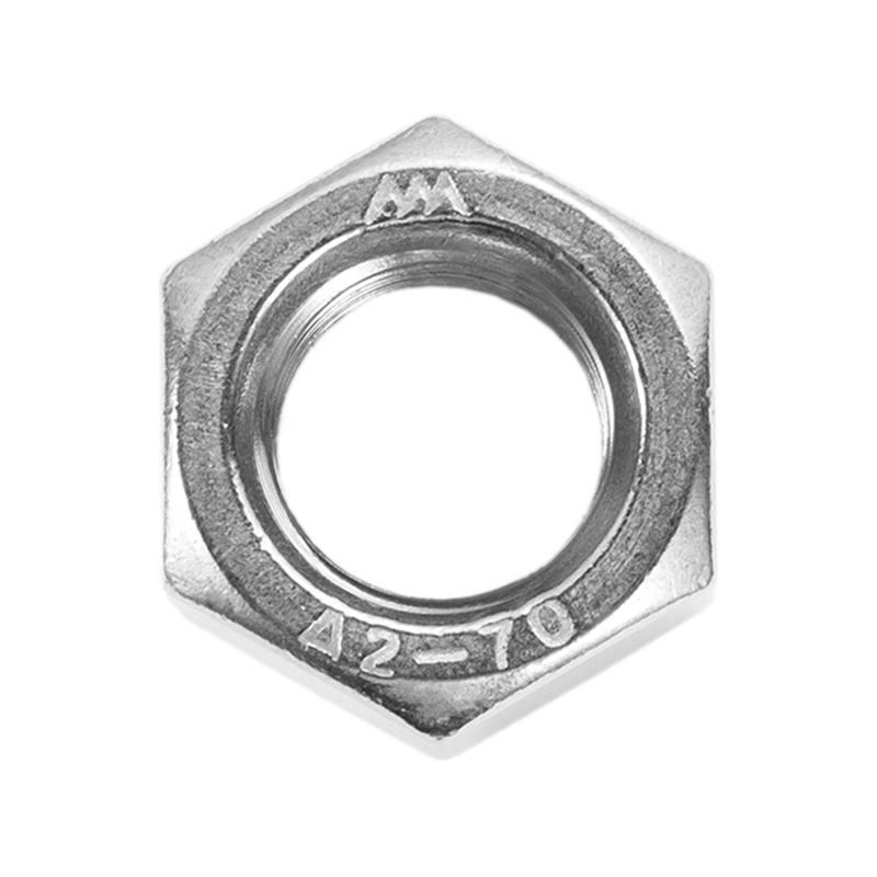 AOZHAN 304 Stainless Steel Hex Nuts M4-0.7 GB6170-2000 [1 box/5000 pieces]