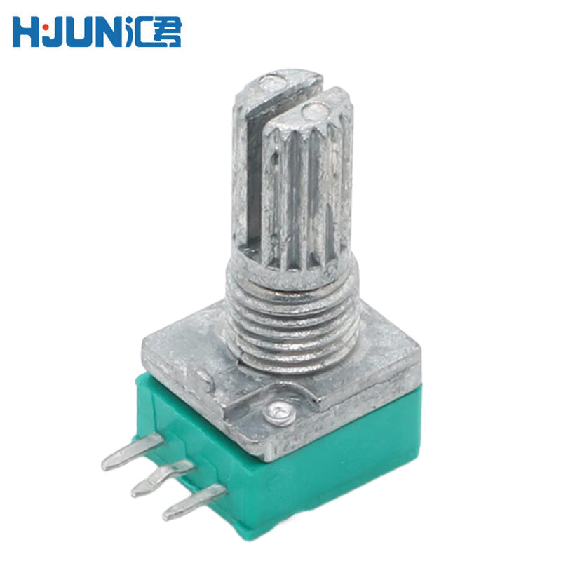 Huijun RK097 potentiometer 3/5/6 pin single/dual RKO97N single 3 pin B10K 10 units