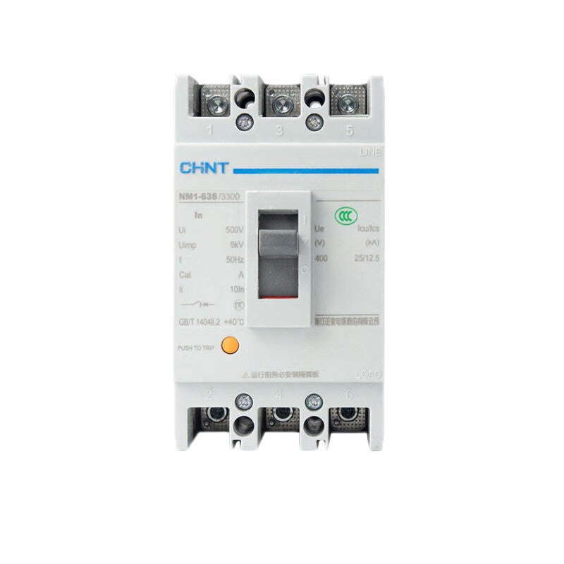 Chint NM1-63S-630S 3P 4P Circuit Breaker Air Switch 10A