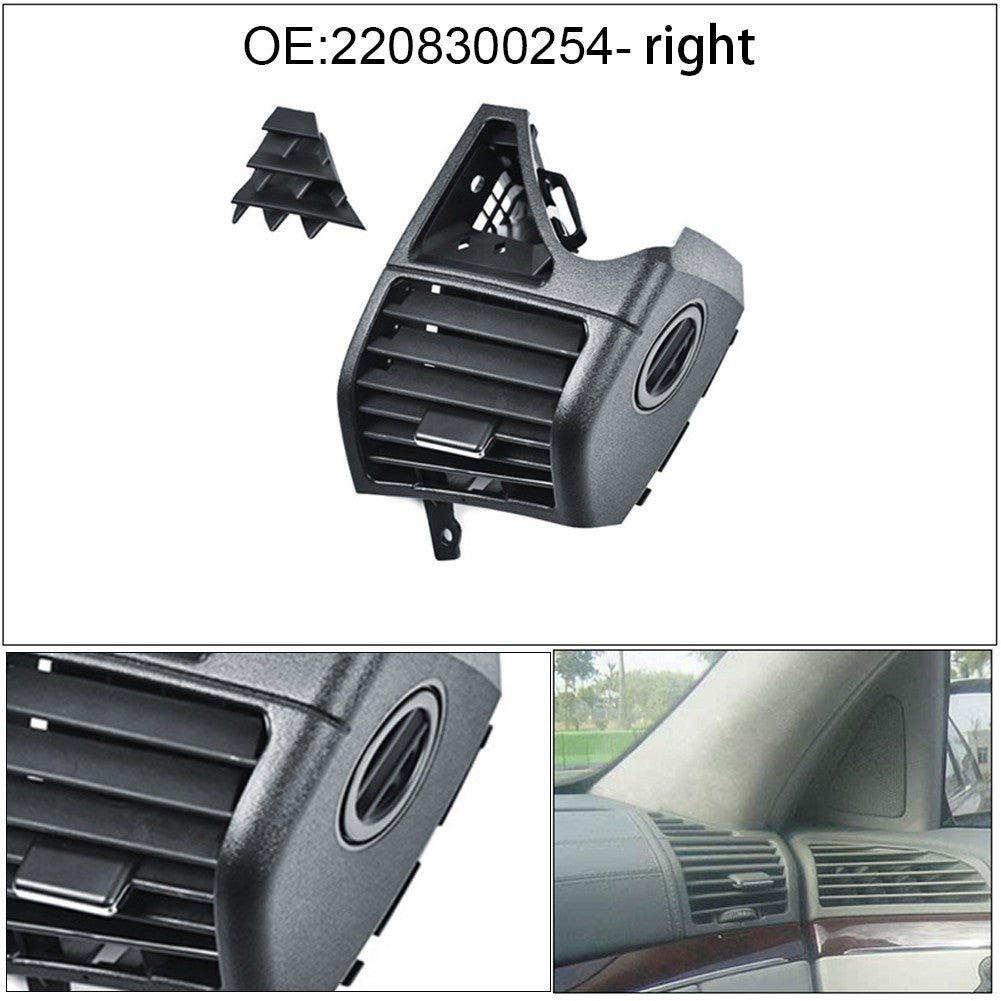 Decorative Front Air Conditioning Vents for Mercedes S Class For W220 1998 2005