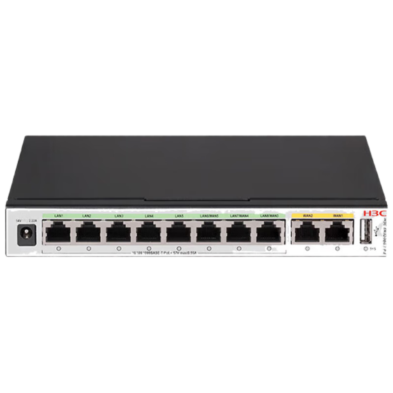 H3C 8-port POE router AC all-in-one enterprise-level VPN router gateway controller 8 POE ports/dual WAN ports/with 250 ER3208G3-PE