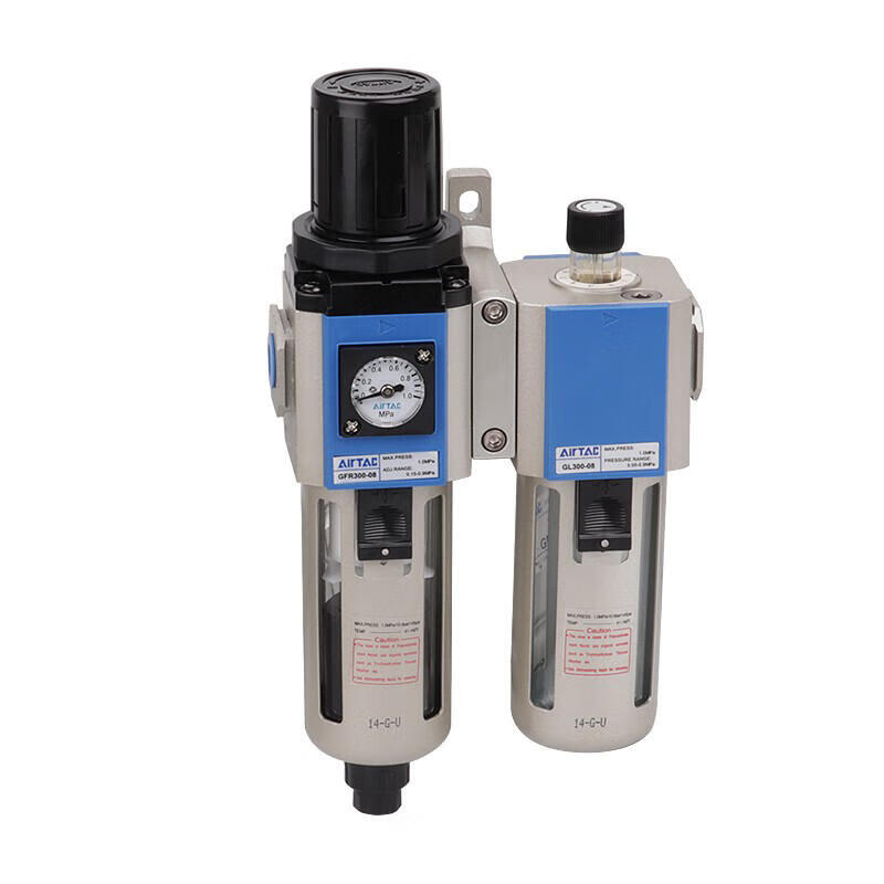 AirTAC air source processing unit, two-piece (attached table, with bracket); GFC30008F1