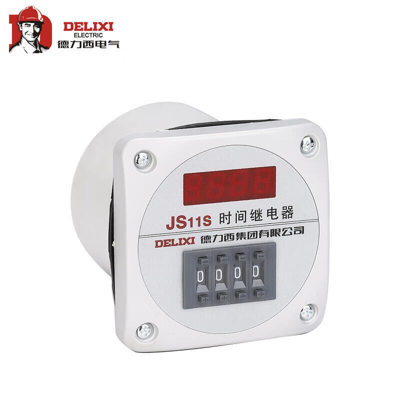 Delixi Electric JS11S Digital Display Time Relay AC220V