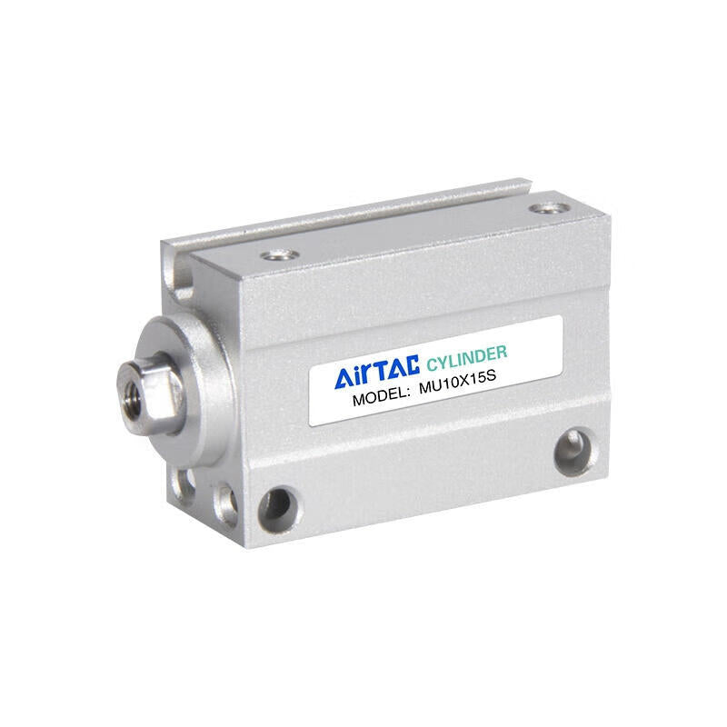 AirTAC MU10X15S Small Free-Mount Double Acting Cylinder with Magnet