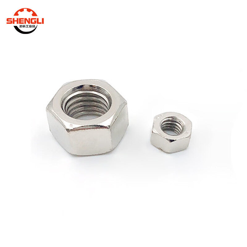 Saint-Struck GB6170 Nickel-Plated Grade 8 High-Strength Hex Nuts and Screws M5 [100 Pieces]