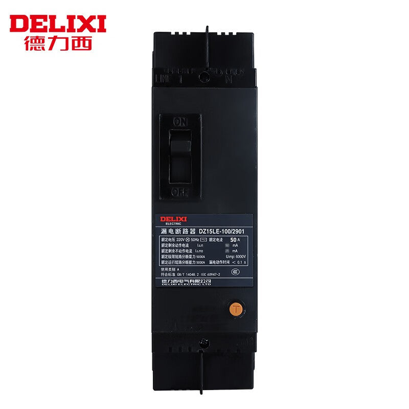 Delixi DZ15LE-100/2901 50A Leakage Circuit Breaker