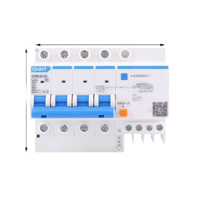 Chint NXBLE-32 4P C32 30mA 6kA Leakage Circuit Breaker