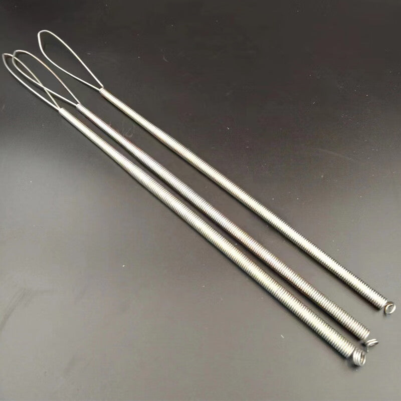Deqi tension spring, door closer tension spring, automatic door closer sliding door windproof tension spring, 1.2mm*10mm*430mm