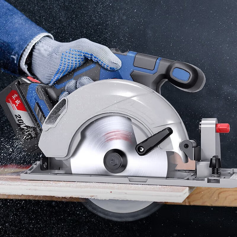 Dongcheng 20v rechargeable brushless circular saw bare metal DCMY165SZ