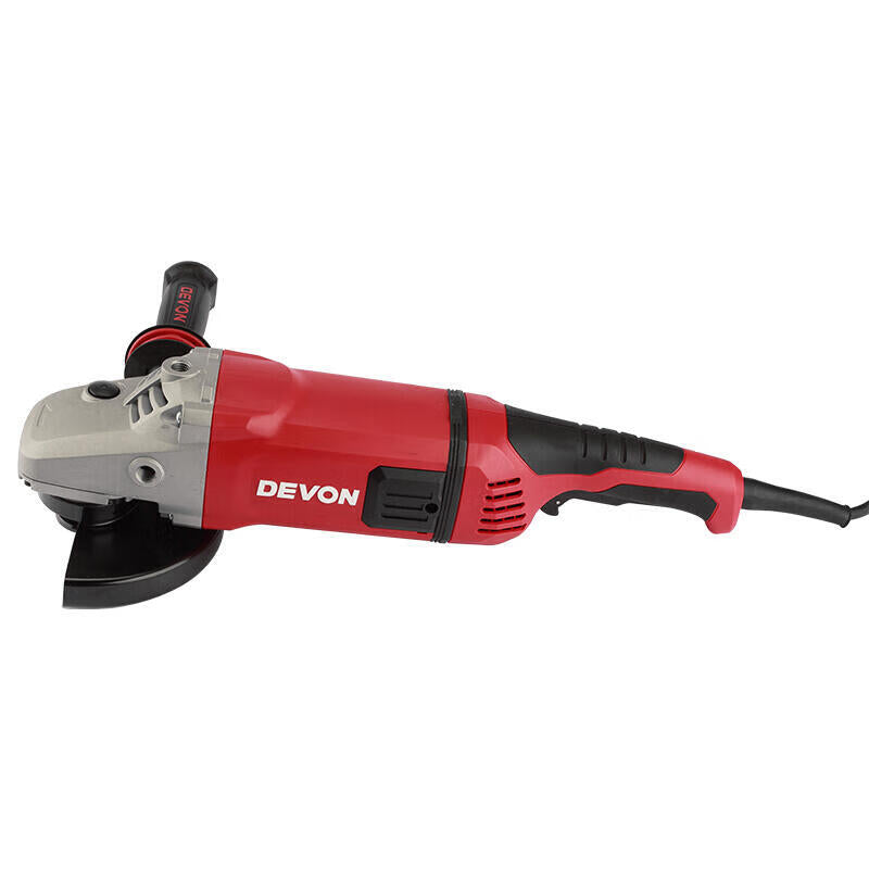 DEVON 230mm Angle Grinder 2600W, vibration reduction handle, color box 2831-26-230