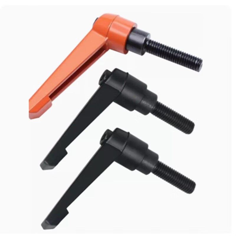 Yiweige Adjustable Set Handle Screw, 7-shaped Rotary Handle, L-shaped Self-locking Hand Screw, External Thread M6*50YWG-SBLS31