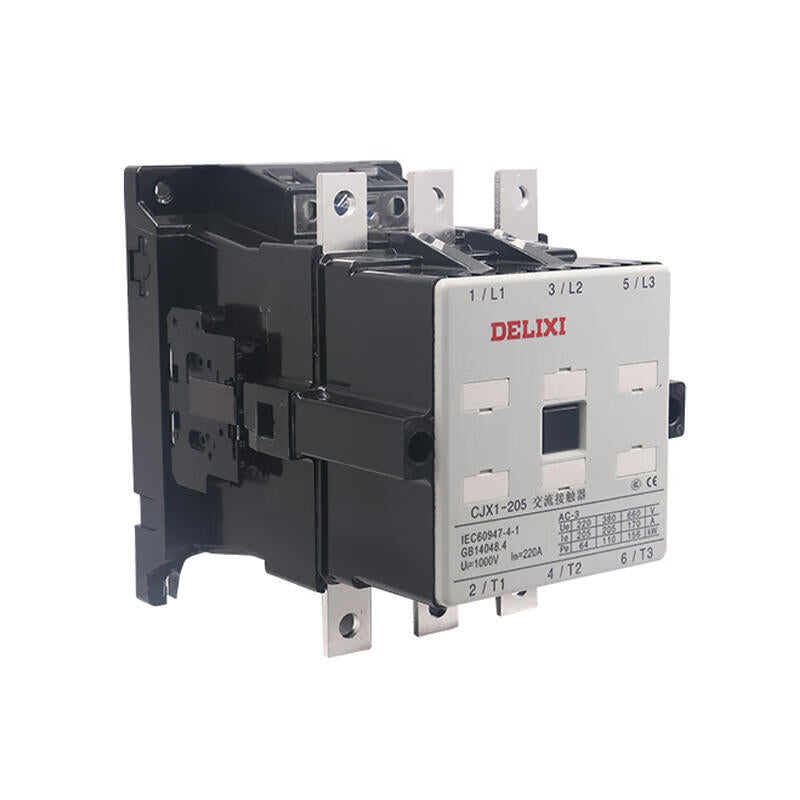 Delixi CJX1-205/22 Universal AC Contactor 220V 50Hz