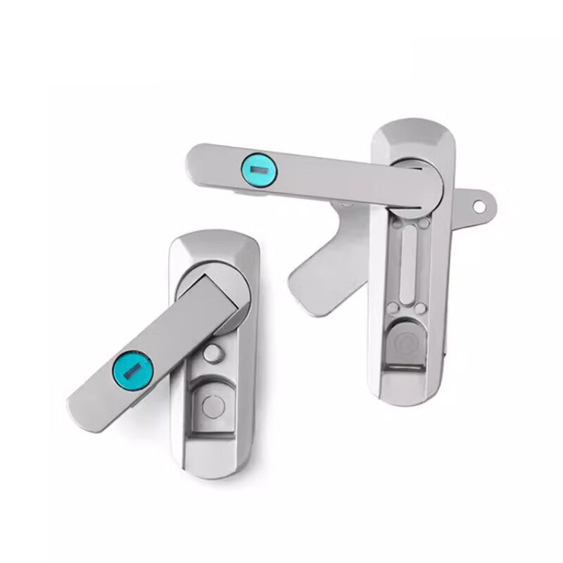Pangu Precision Industry Box Locks, Electrical Cabinet Door Locks, Distribution Box Locks AB402-1 Zinc Alloy with Large Plates