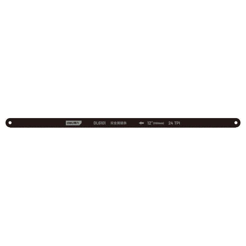 Deli Tools Bimetal Hacksaw Blade 12-inch 24T; DL6101