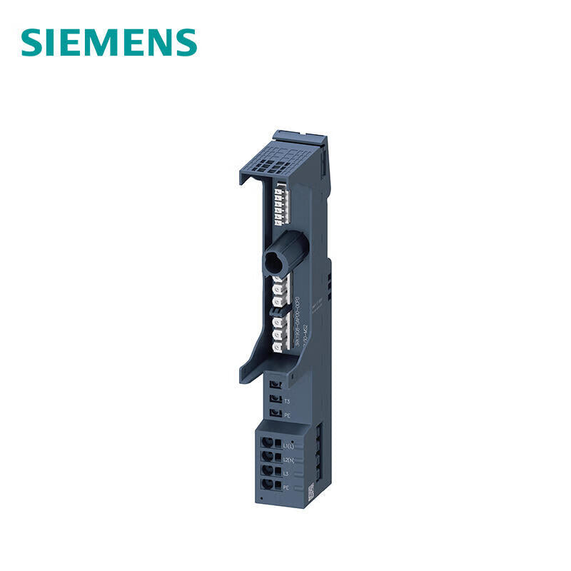 Siemens base unit for ET200SP motor starter with 500V feeder including feeder bus cover; 3RK19080AP000CP0