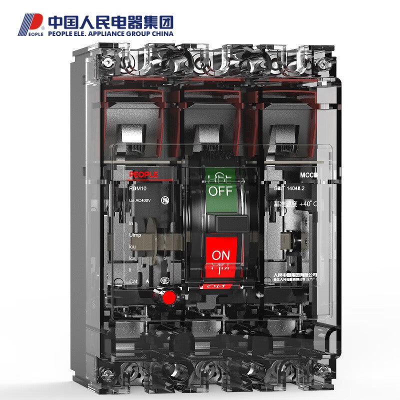 People's Electrical Appliances Molded Case Circuit Breaker 63A