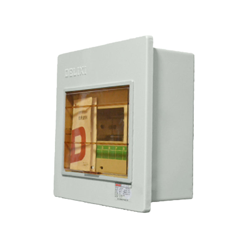 DELIXI ELECTRIC CDPZ30sR-8 Lighting Distribution Box, 8 Circuits