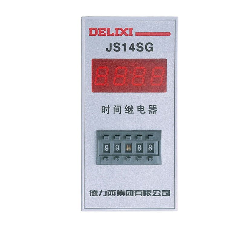 DELIXI ELECTRIC Digital Time Relay JS14SG AC/DC 100V-240V