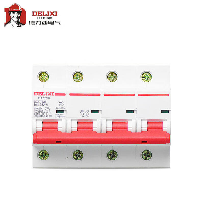 Delixi DZ47-125 4P Circuit Breaker 100A li(C)