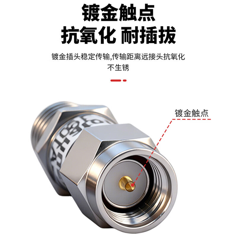 Fengyingzi SMA Fixed Attenuator DC-18GHz 10dB RF Coaxial Attenuator Male to Female FYZ-18G-10DB