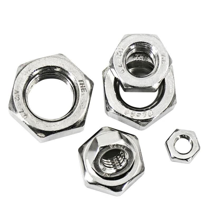 Wimete WIhd-32 304 Stainless Steel Type 1 Hex Nut GB6170 M12 (1 piece)